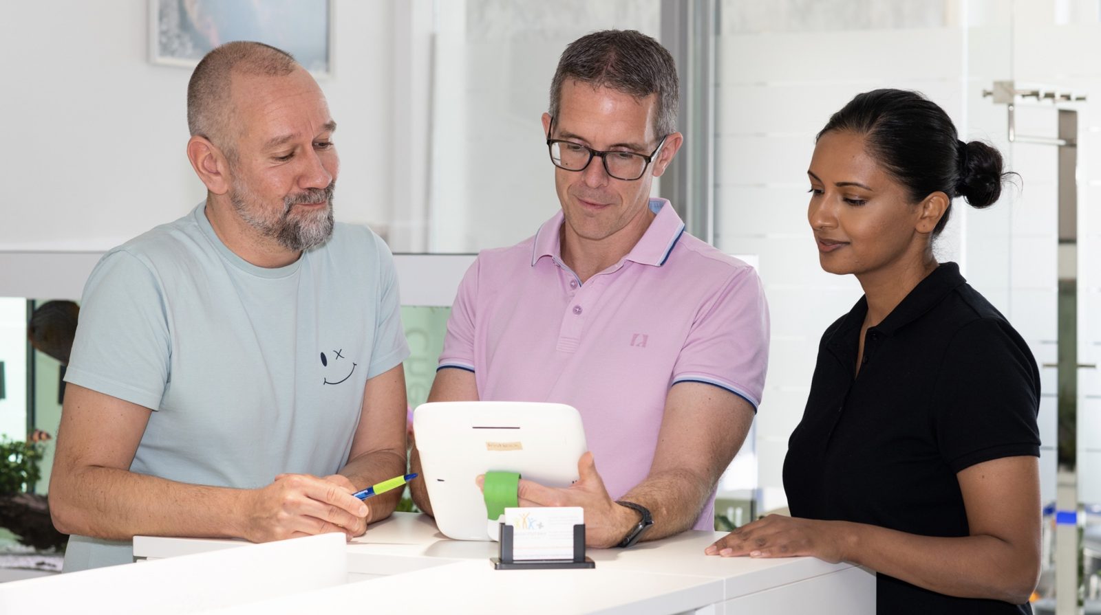Dr. Rischer und sein Team in der Hausarztpraxis Niederstraße in Recklinghausen